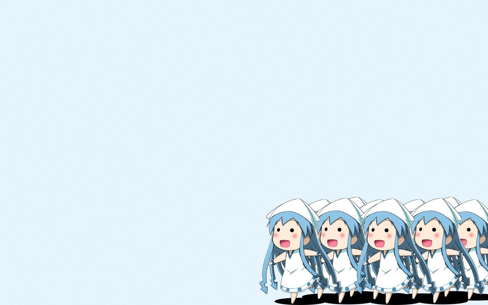 Shinryaku! Ika Musume Wallpaperx1200