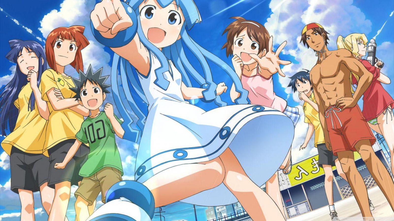 Ika Musume Shinryaku ❤ 4K HD Desktop Wallpaper for 4K Ultra HD TV