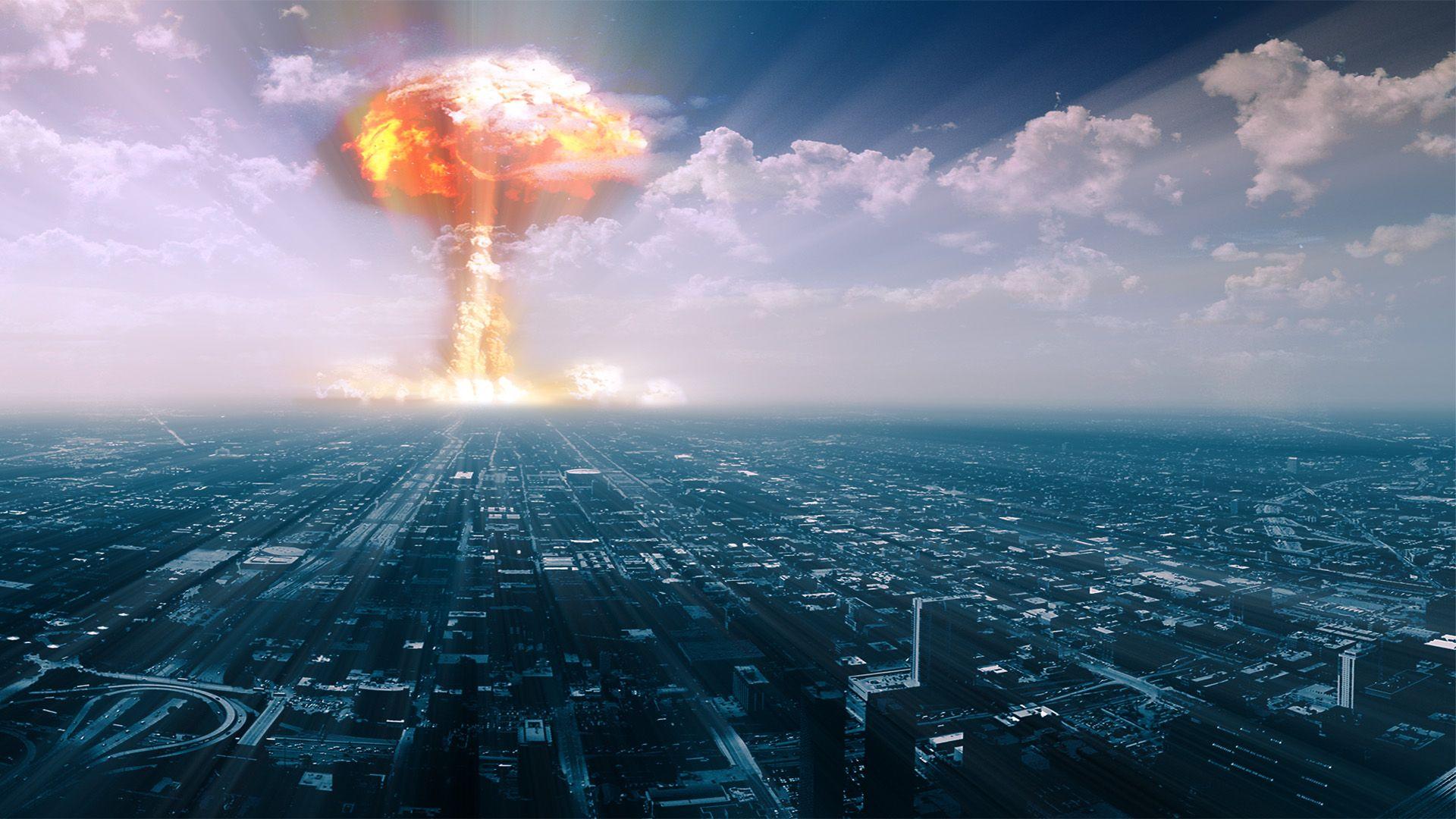 Chicago, bombs, atomic, west, nuclear explosions wallpaper
