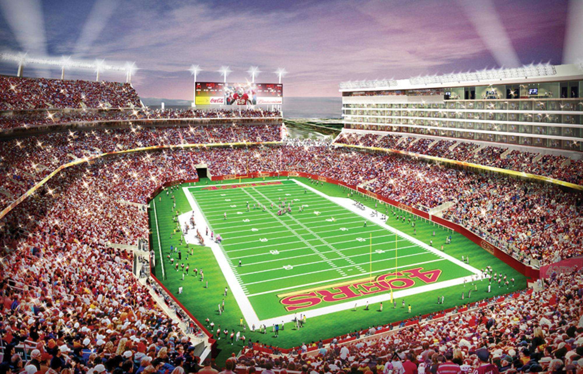 San Francisco 49ers Stadium HD Wallpaper, Background Image