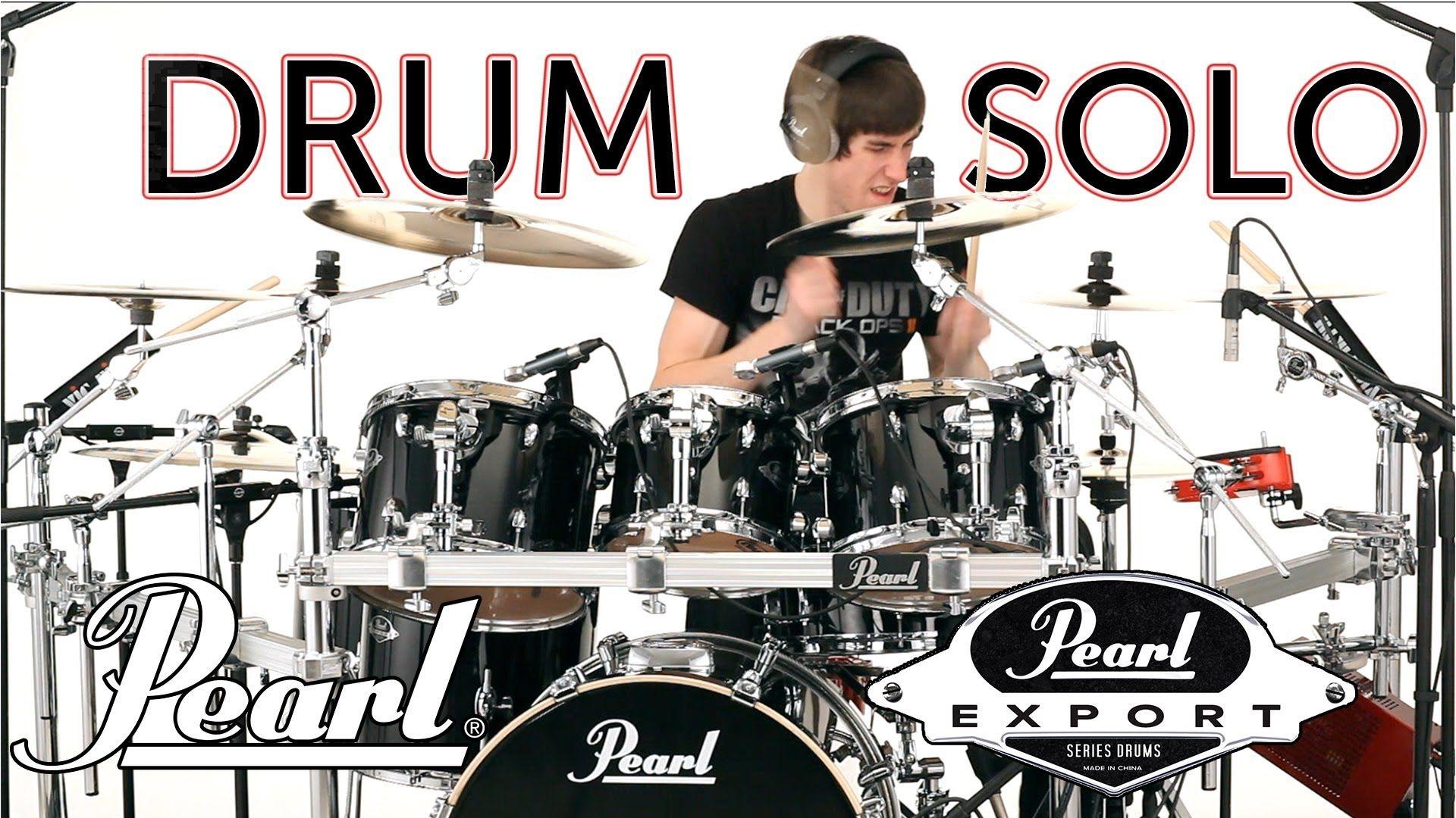 Drum Solos on the New Pearl Export Series Drums!