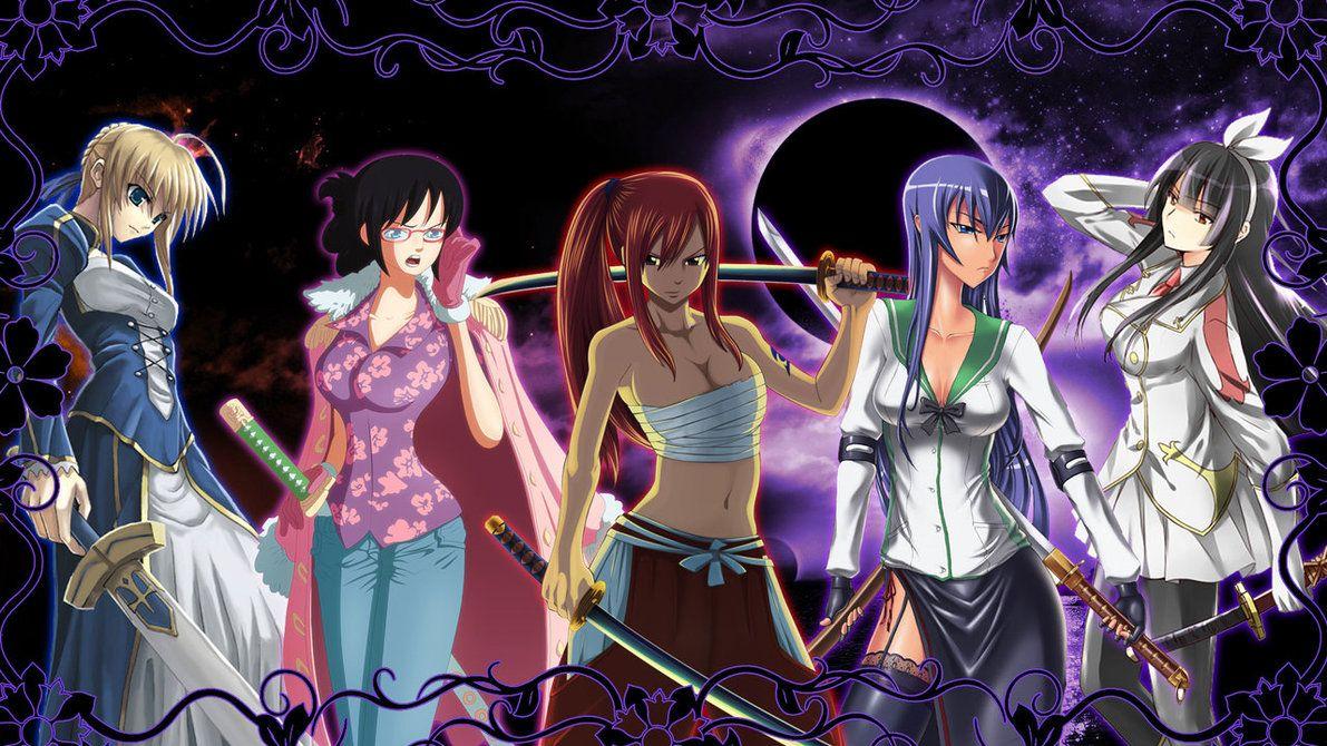 Anime Female Samurai Wallpaper