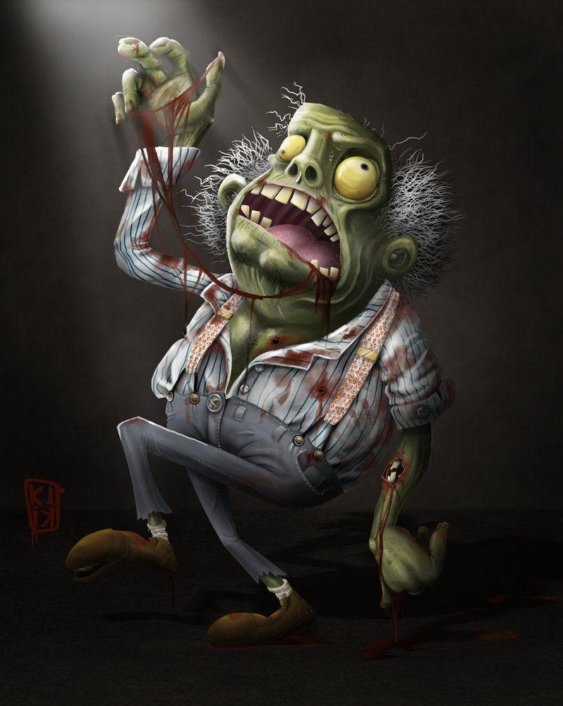 Zombie By Kiki Cartoon