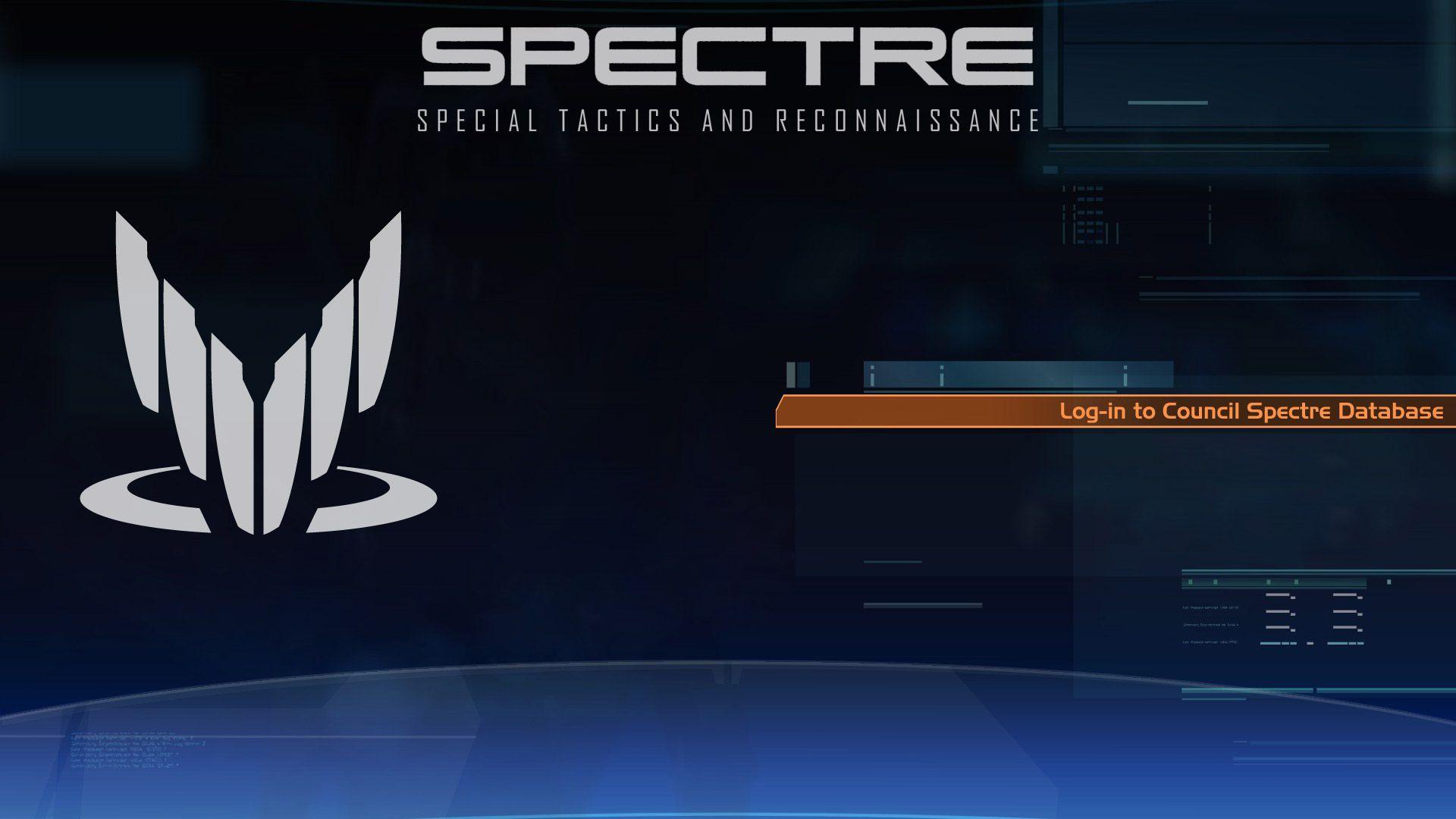 As requested, a Spectre version of my login background!