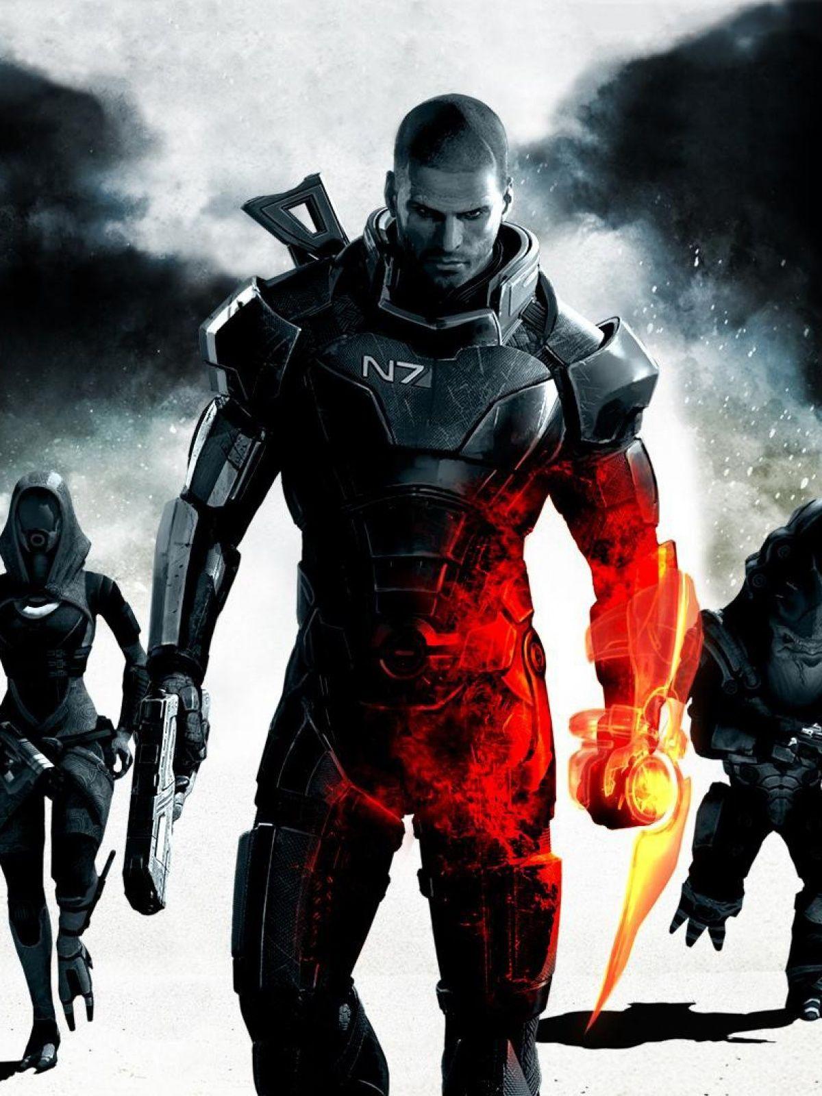 Mass Effect 3 N7 Mobile Wallpaper