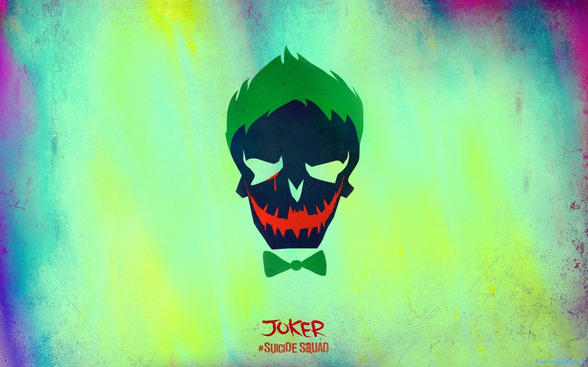 The Joker in Suicide Squad 2016 wallpaper