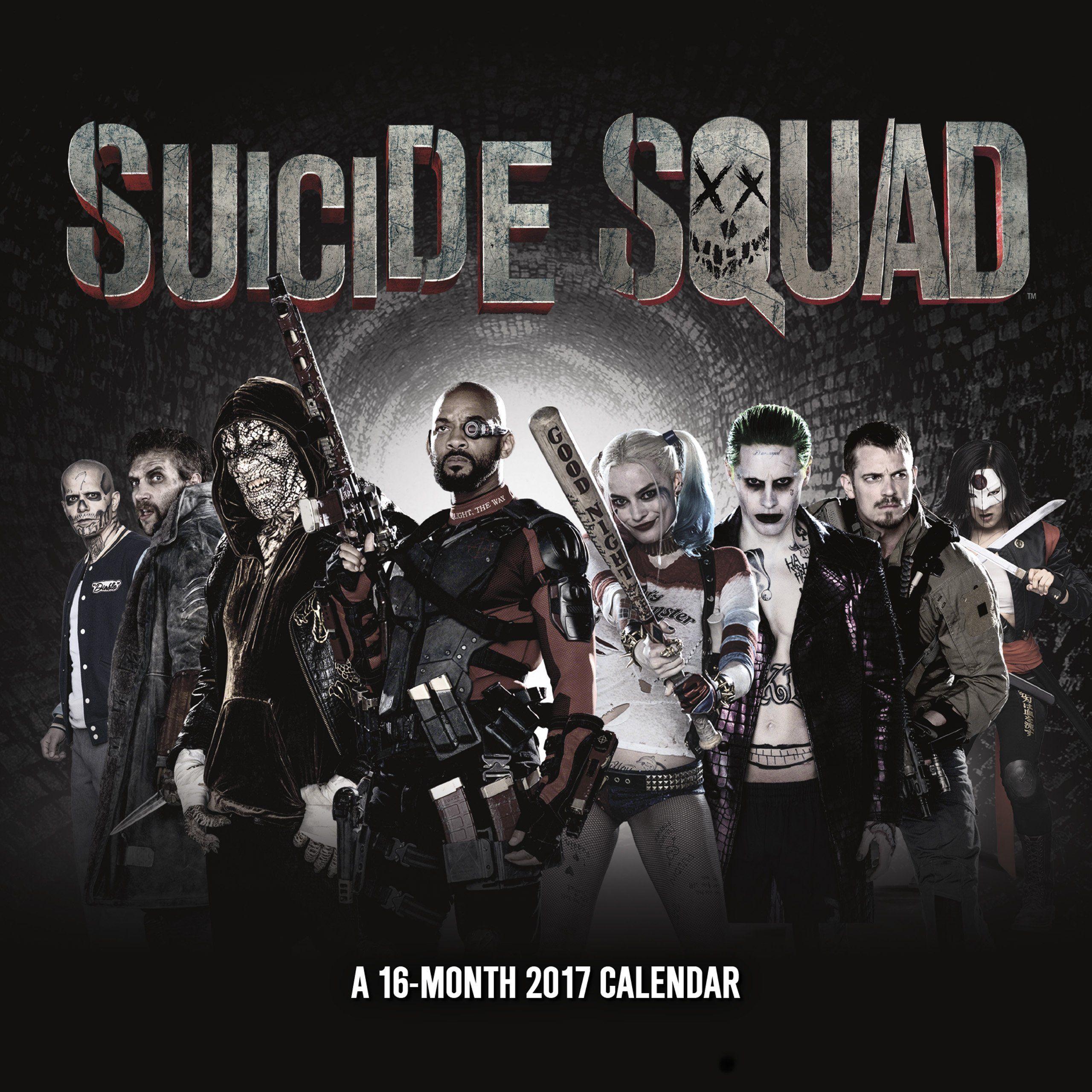 Suicide Squad 2017 Wall Calendar: Amazon.co.uk: Trends International