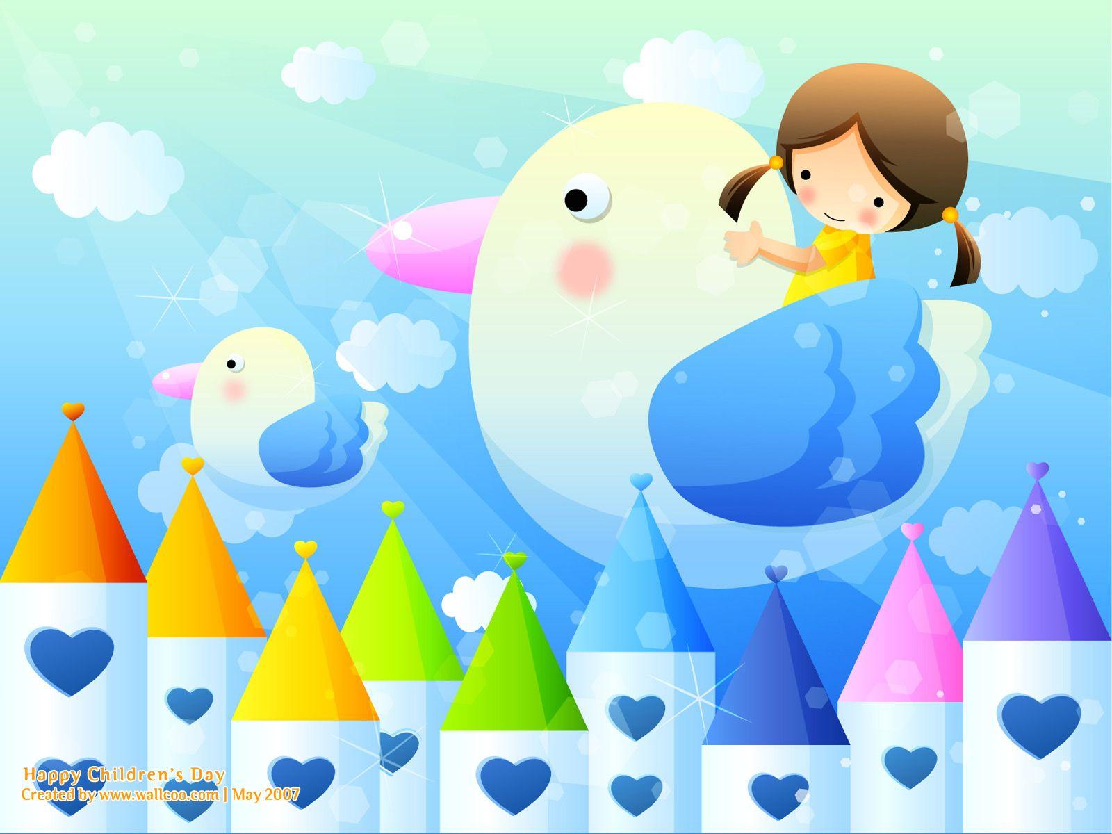 PicturePool: Children's Day Wallpaper Greetings. Kids, Fun, Drawing