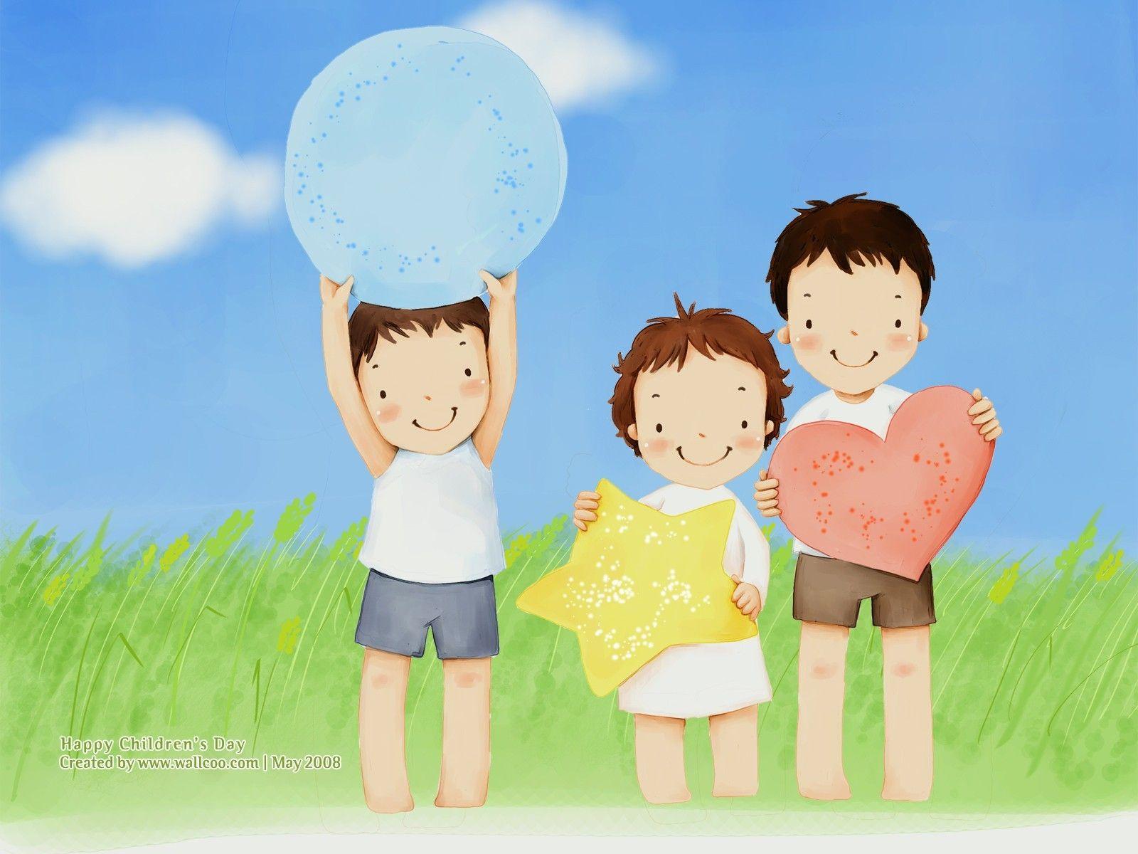 PicturePool: Children's Day Wallpaper Greetings. Kids, Fun, Drawing