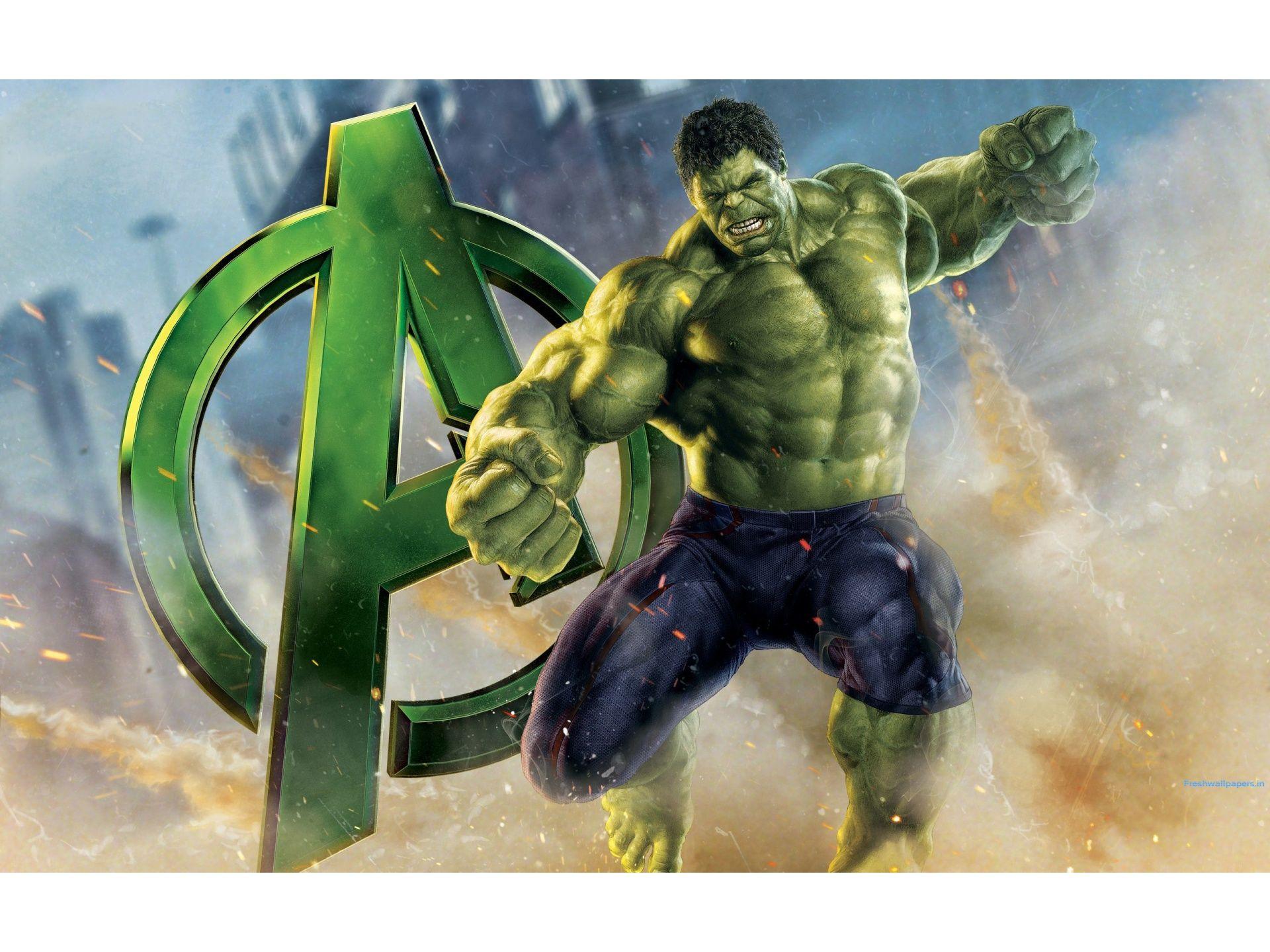 The Hulk Avengers Artwork wallpaper