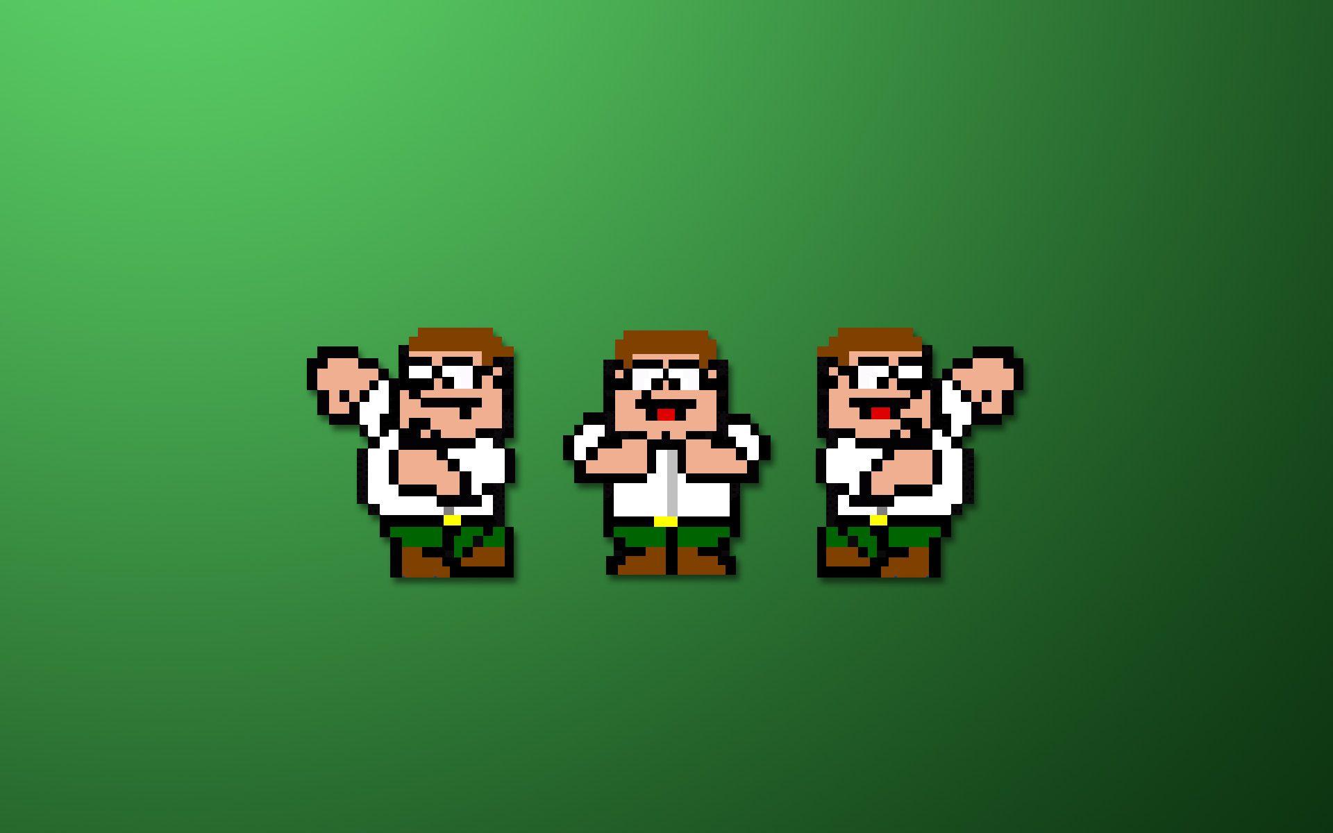 Family Guy Peter Griffin Pixel Art