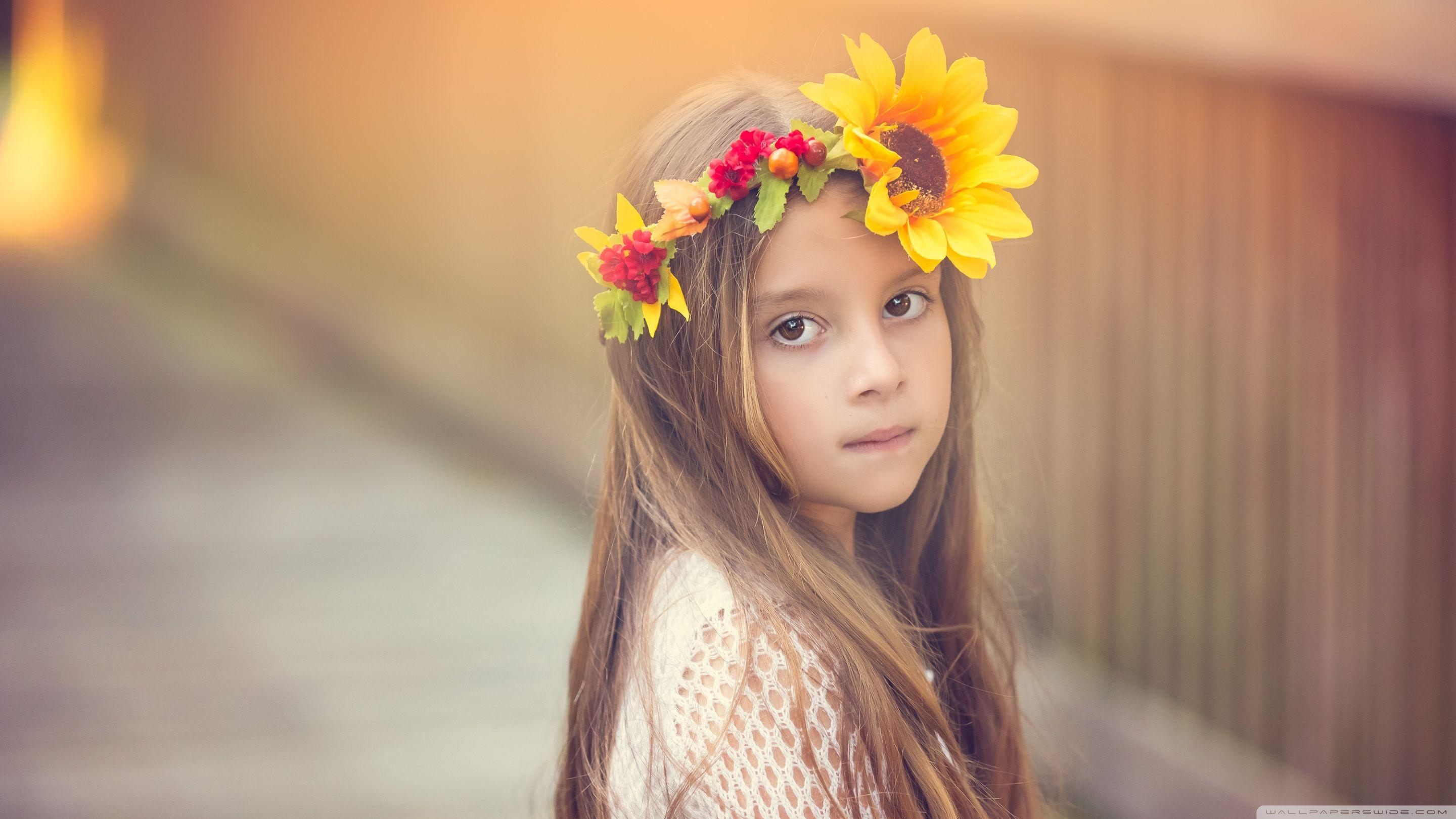 Child Girl Cute ❤ 4K HD Desktop Wallpaper for 4K Ultra HD TV • Wide