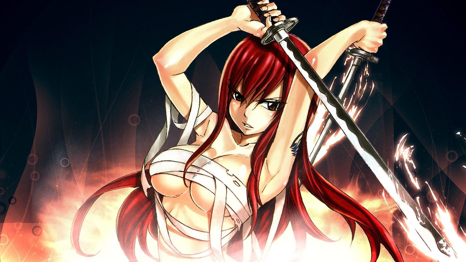 Erza Scarlet Wallpaper HD