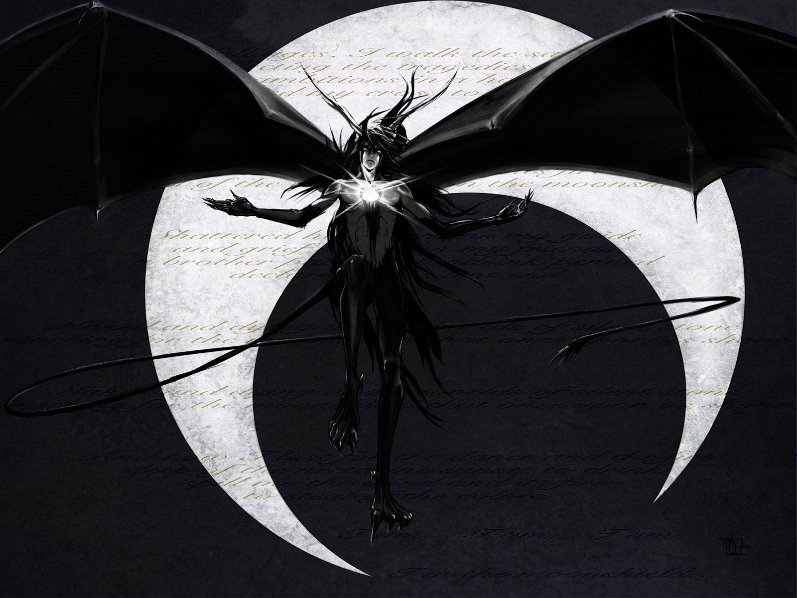 Bleach, Moon, Espada, crescent, Ulquiorra Cifer wallpaper