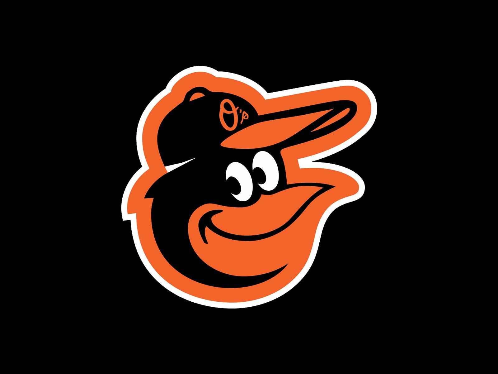 MLB Baltimore Orioles Logo Black Background 1600x1200 DESKTOP MLB