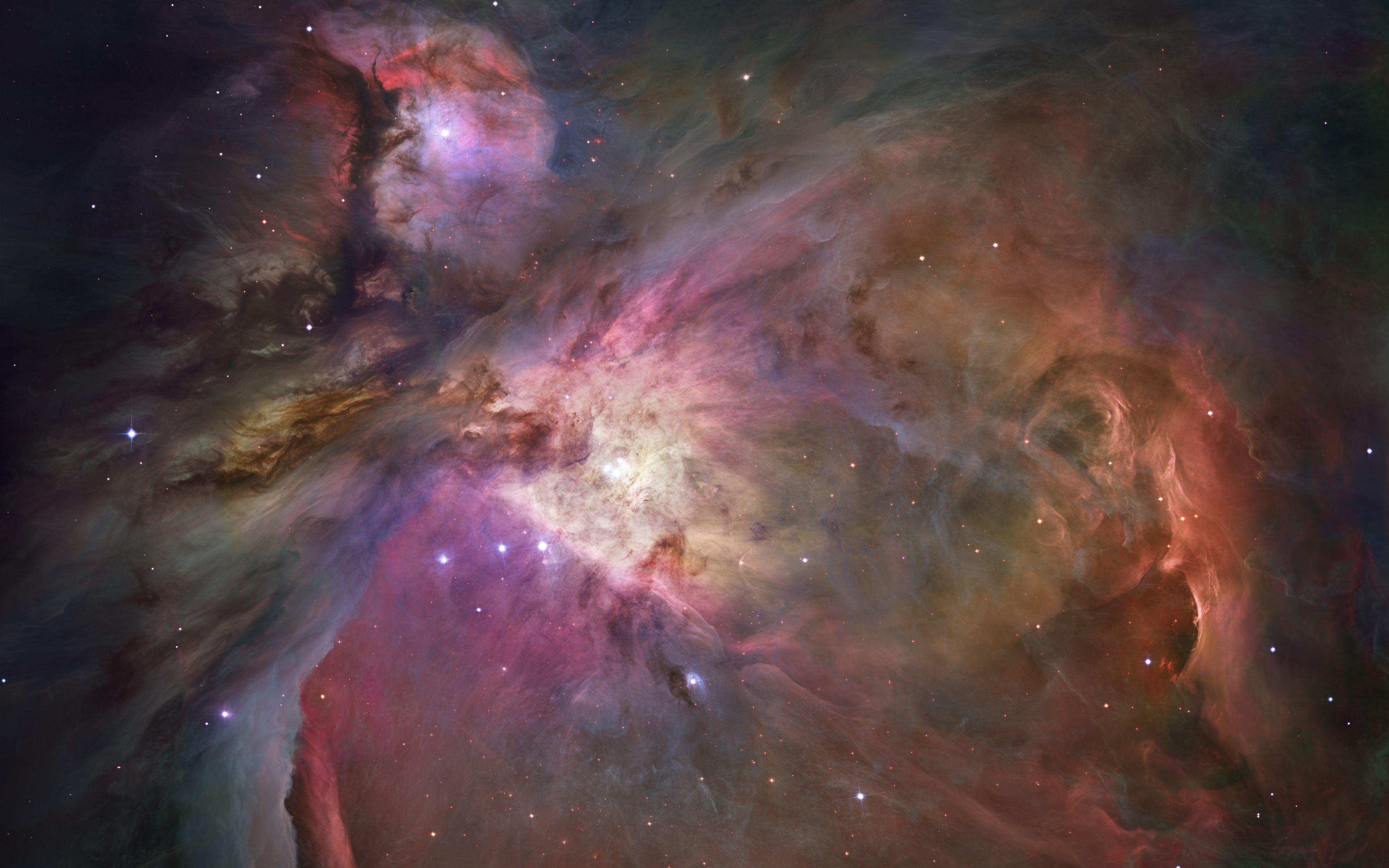 Orion Nebula Hubble Space Telescope 5K Wallpaper. HD Wallpaper