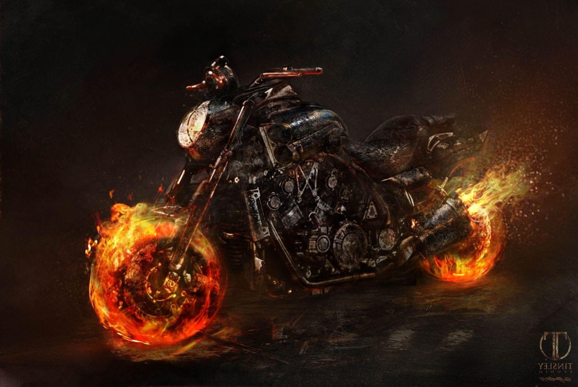 youtube ghost rider motorcycle