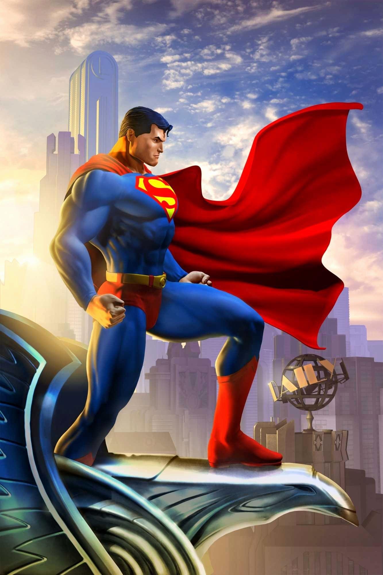 Man Of Steel Mobile Wallpaper 19 Superman Live HD Background