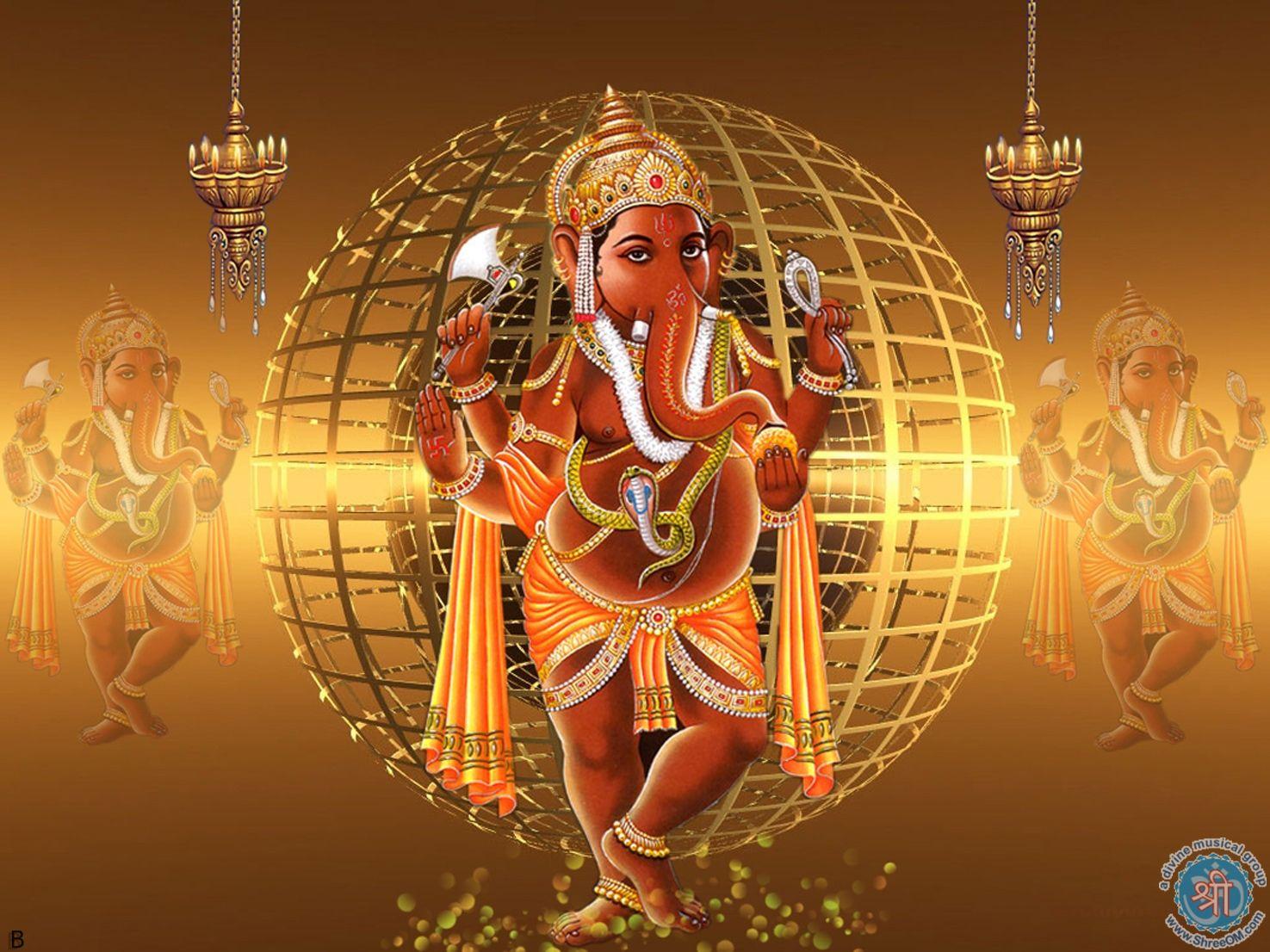 GOD HD WALLPAPERS: Cute Ganesha Wallpaper