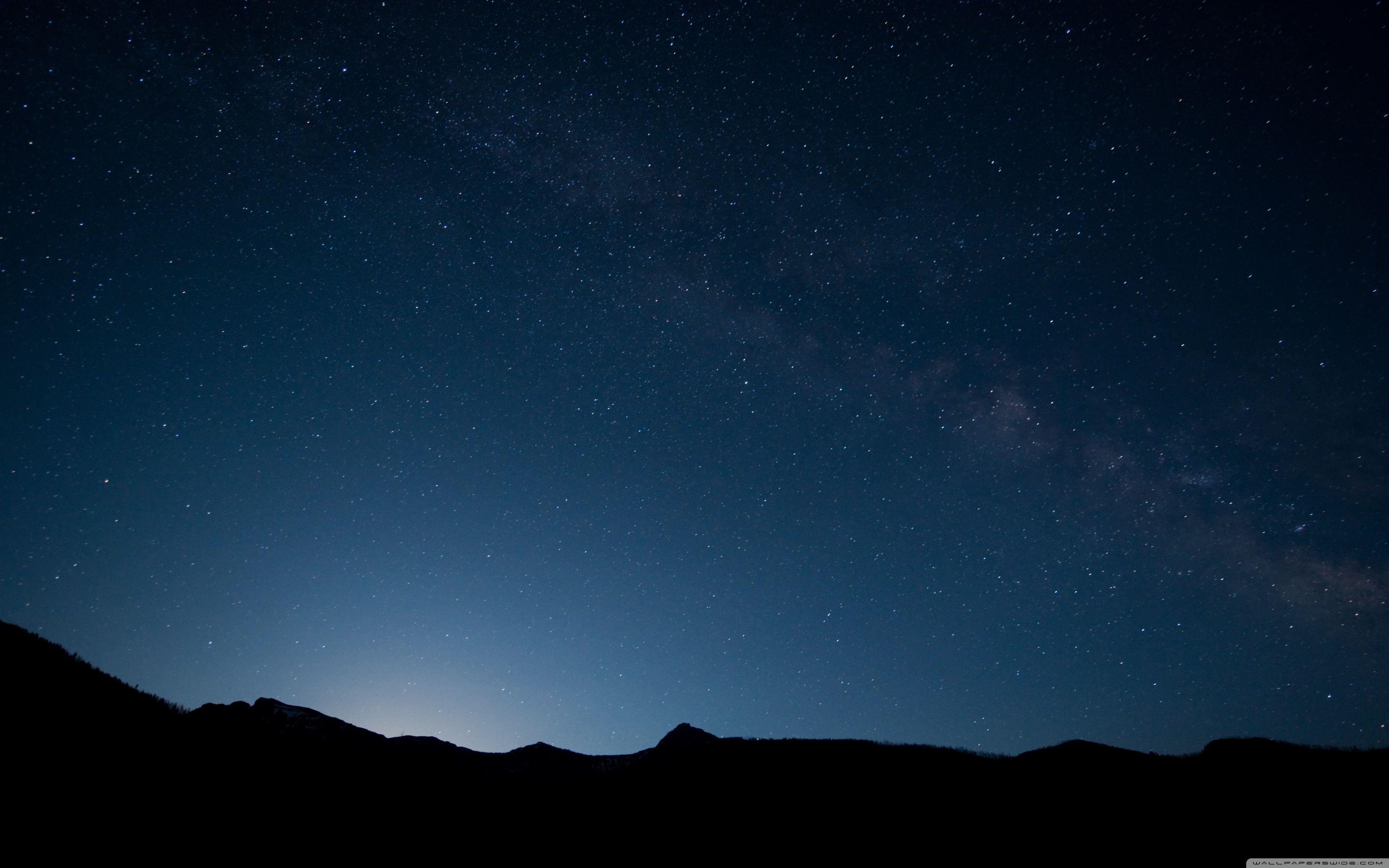 Night Sky ❤ 4K HD Desktop Wallpaper for 4K Ultra HD TV • Dual