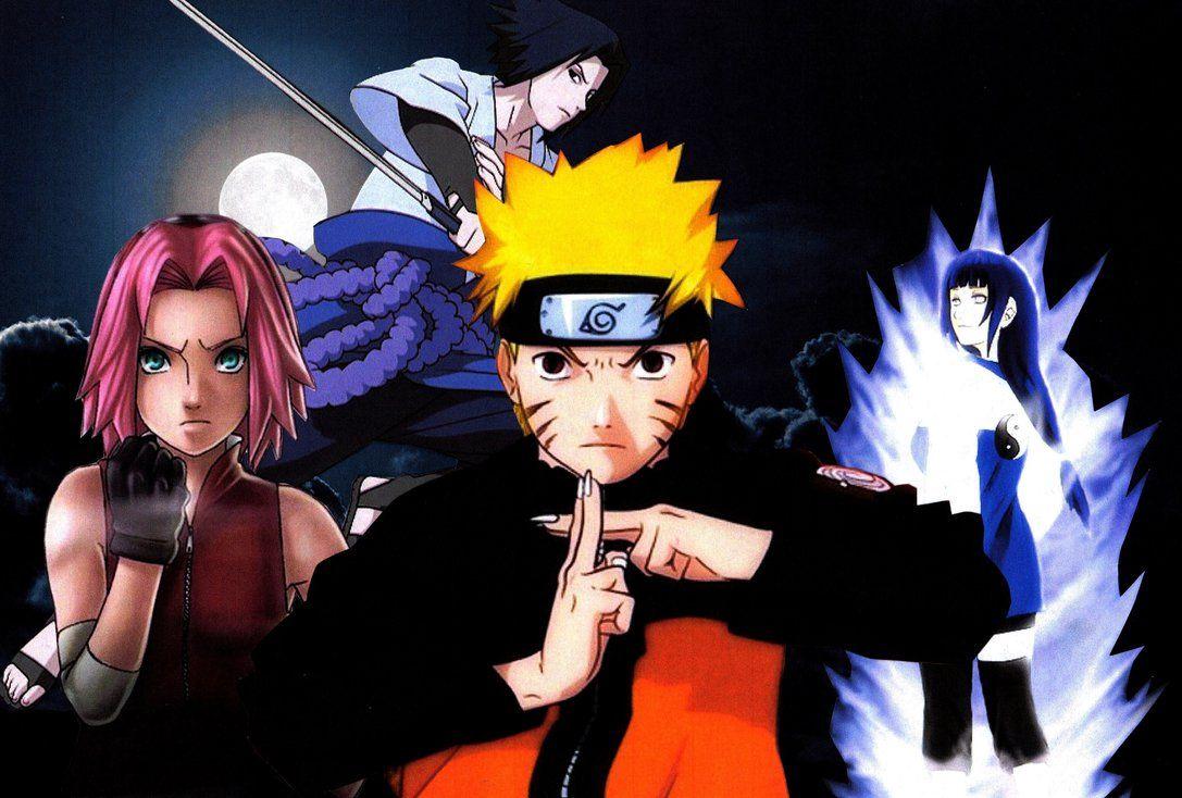 Naruto Sasuke Sakura Hinata Wallpaper