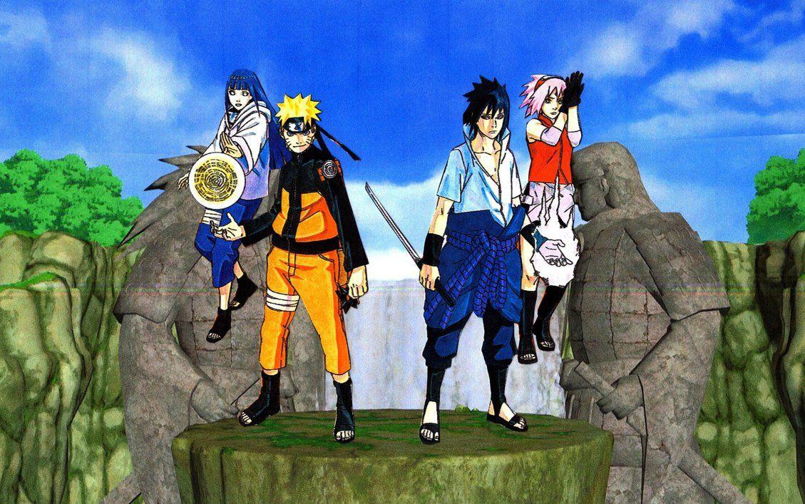 Naruto Hinata Sasuke Sakura Wallpaper 2