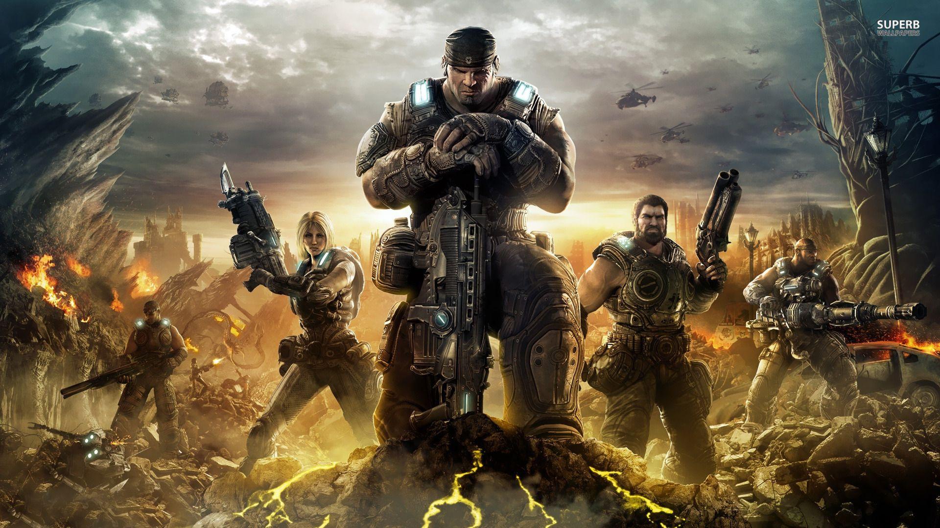 Gears of War 3 HD Wallpaper, Background Image