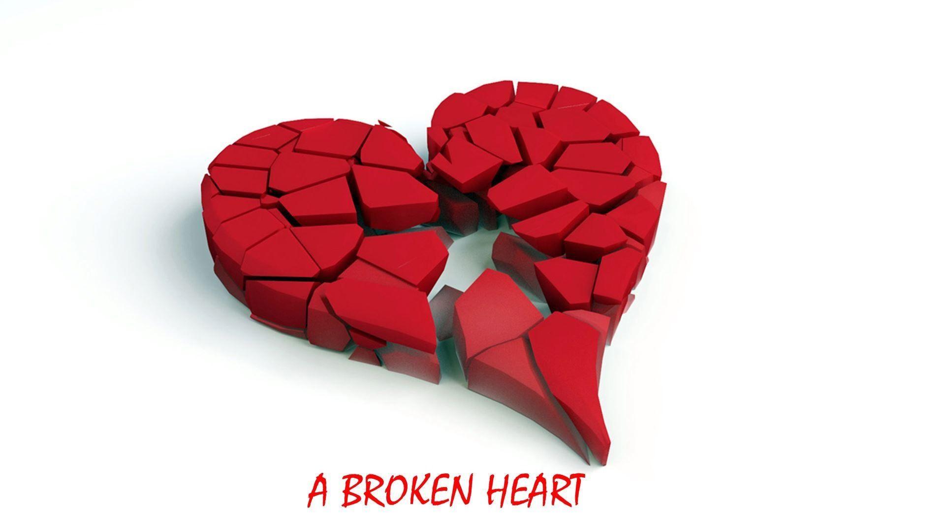 A broken heart love 3D wallpaper. HD Wallpaper Rocks. Adorable