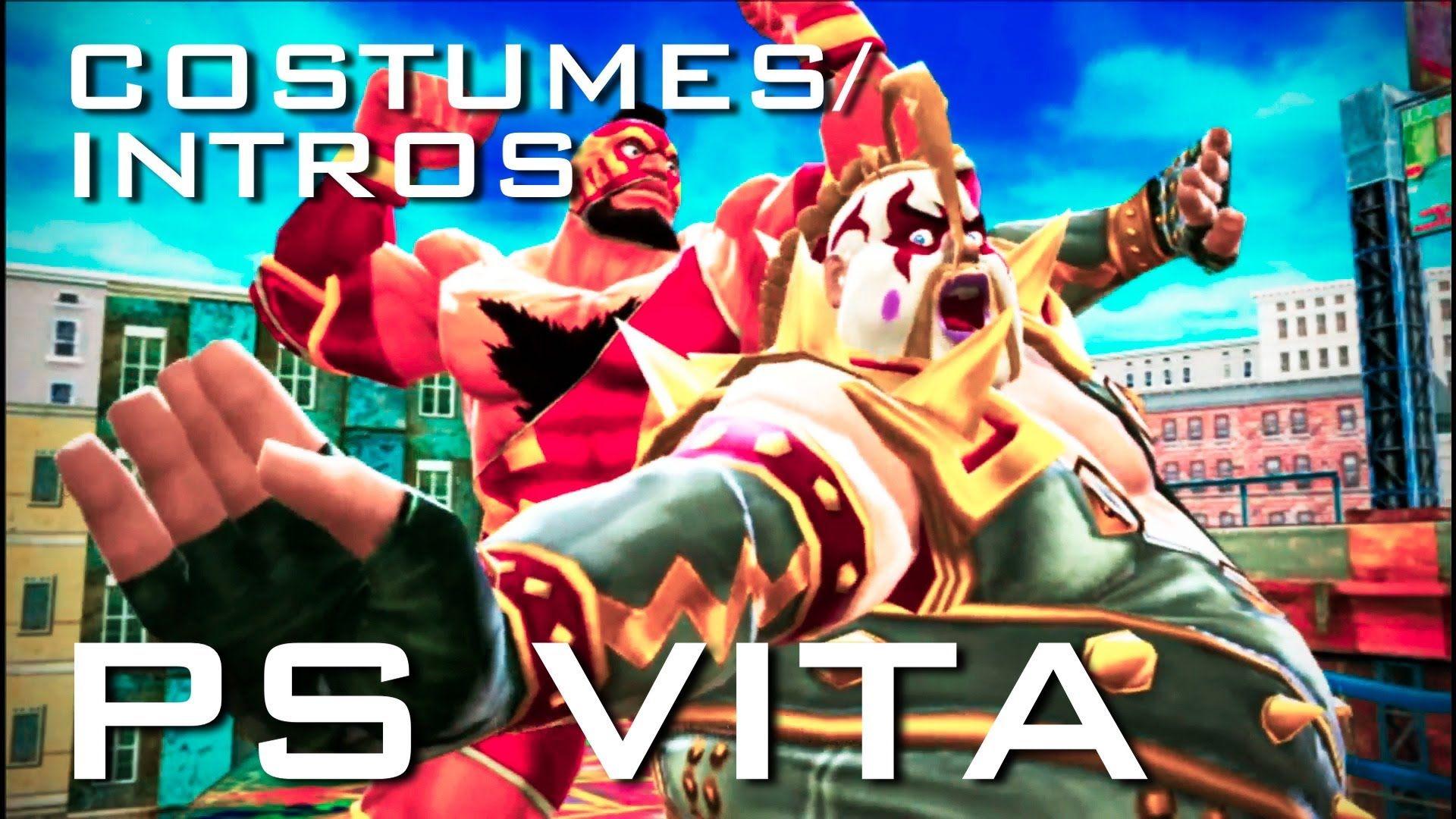 Street Fighter X Tekken All Team Partner Intros Playstation Vita PS