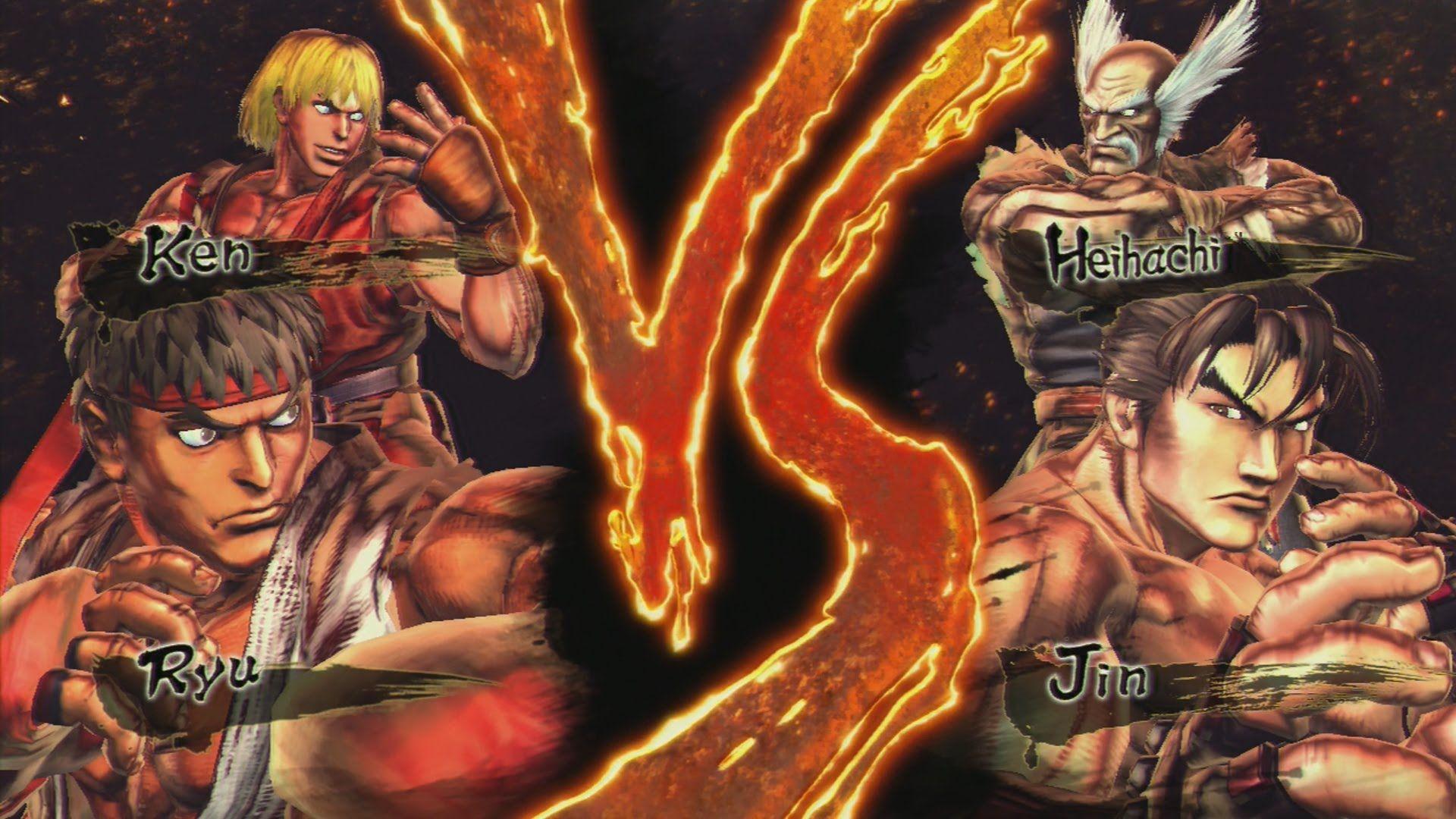 Street Fighter X Tekken & Ken vs. Jin & Heihachi