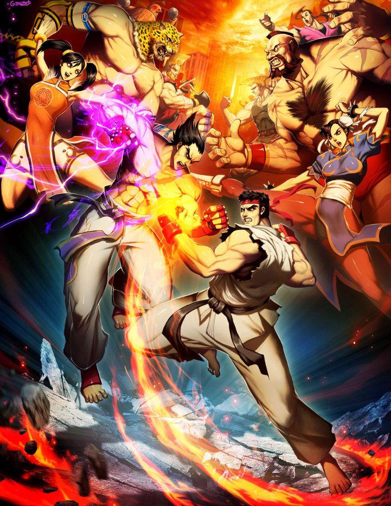 Street Fighter X Tekken. Video Game Armada
