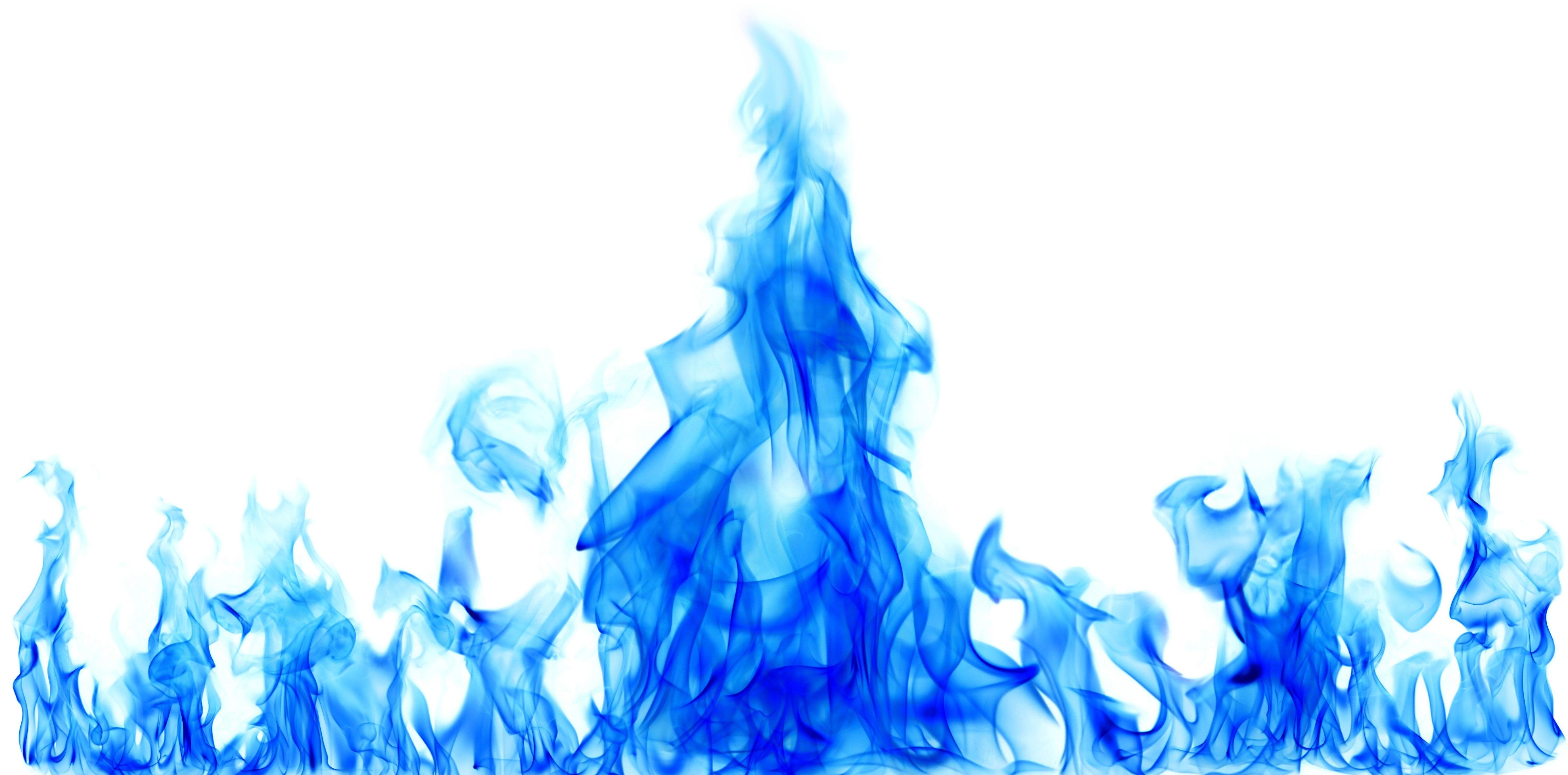 Blue flames png transparent Icon and PNG Background