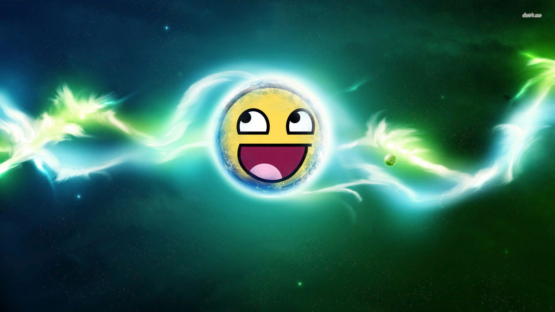 Awesome Face in Space wallpaper wallpaper