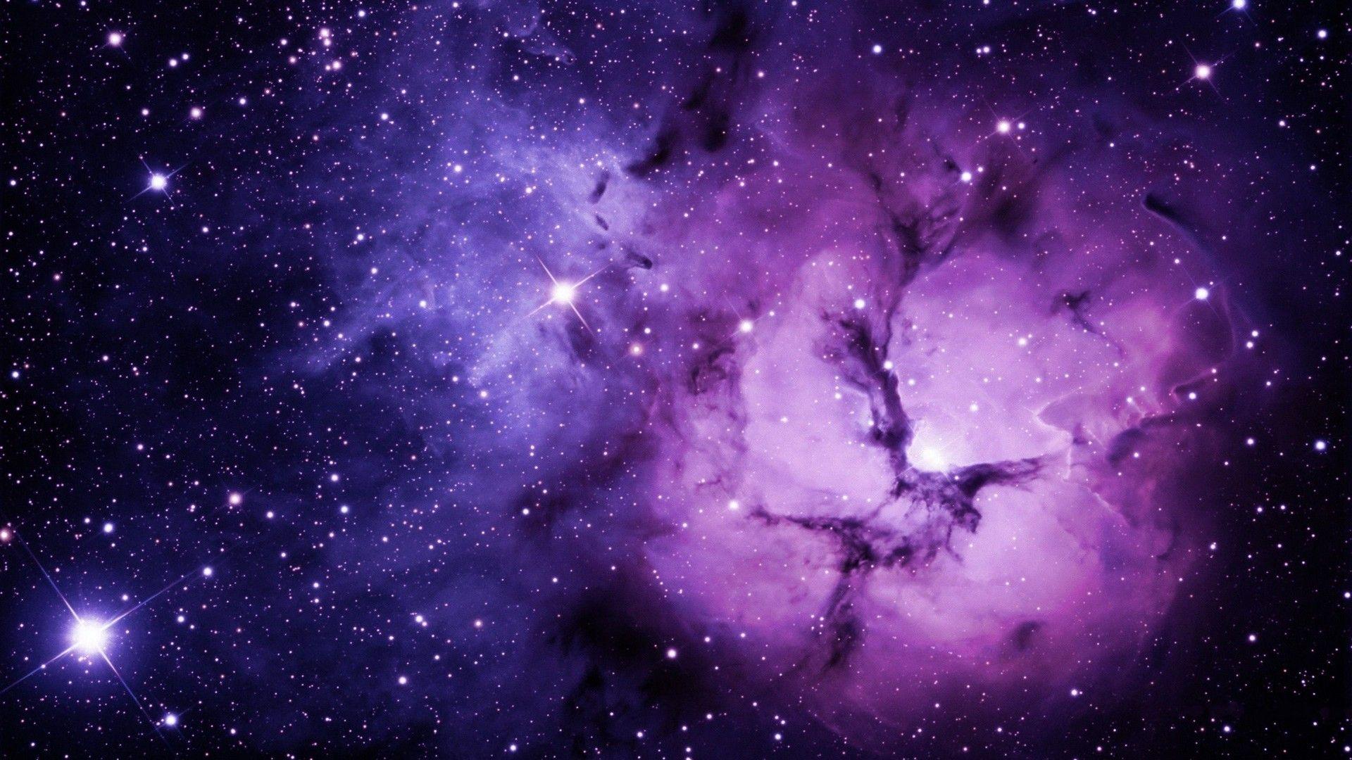 Purple Space HD Wallpaper HD