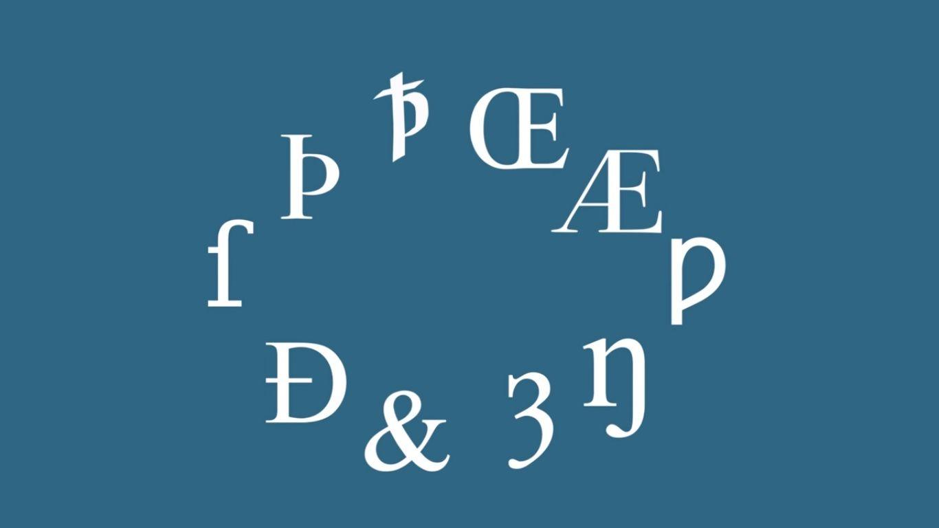 The Ten Lost Letters of the English Alphabet (video). The Digital