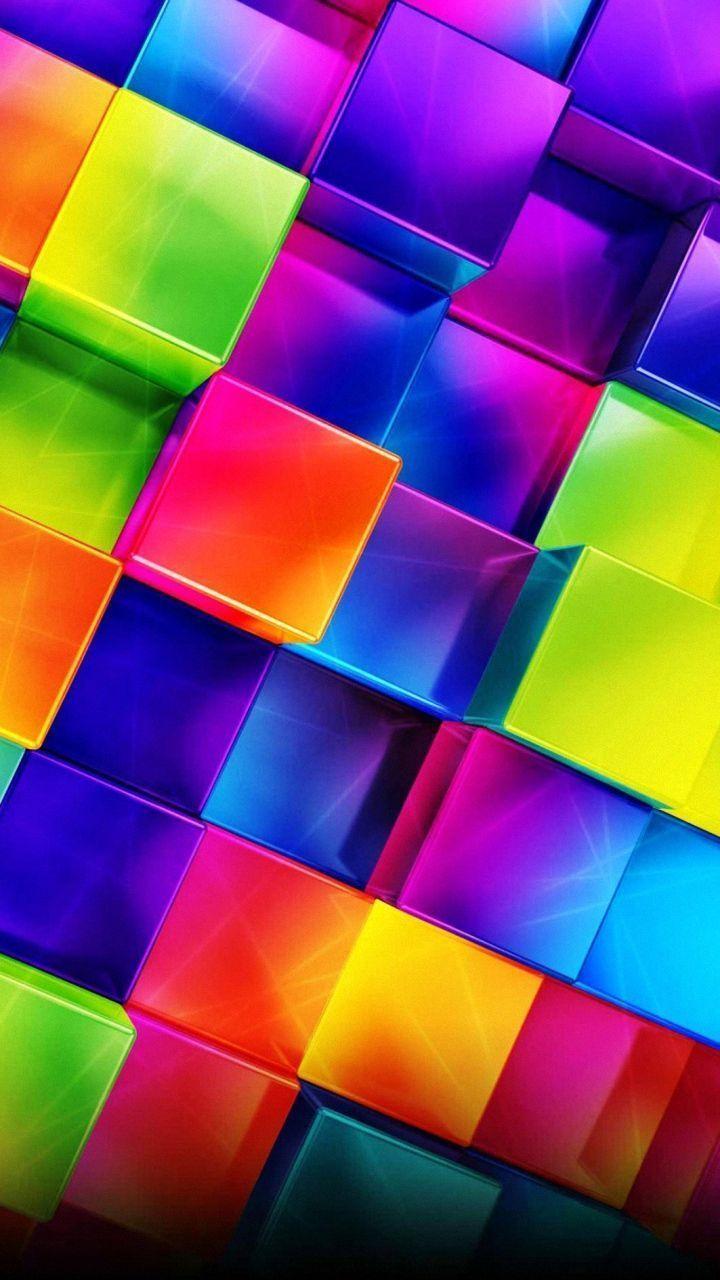 3D Colorful samsung galaxy a5 Wallpaper HD 720x1280