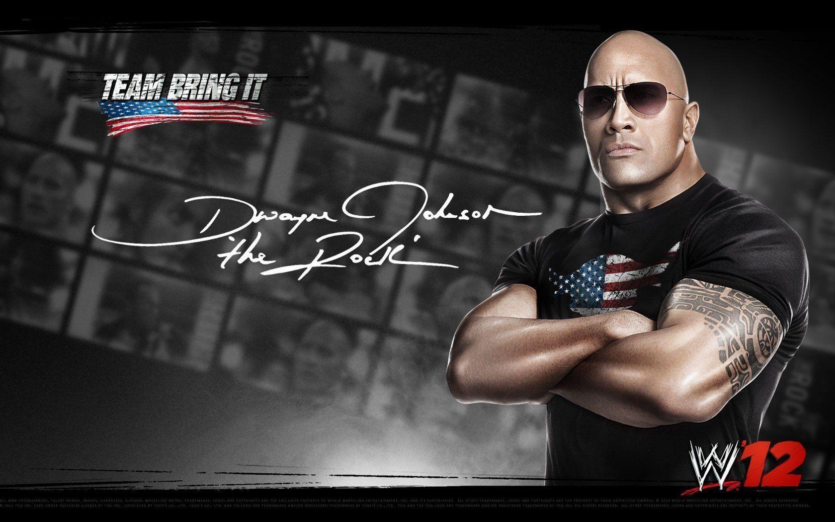 WWE The Rock Dwayne Johnson