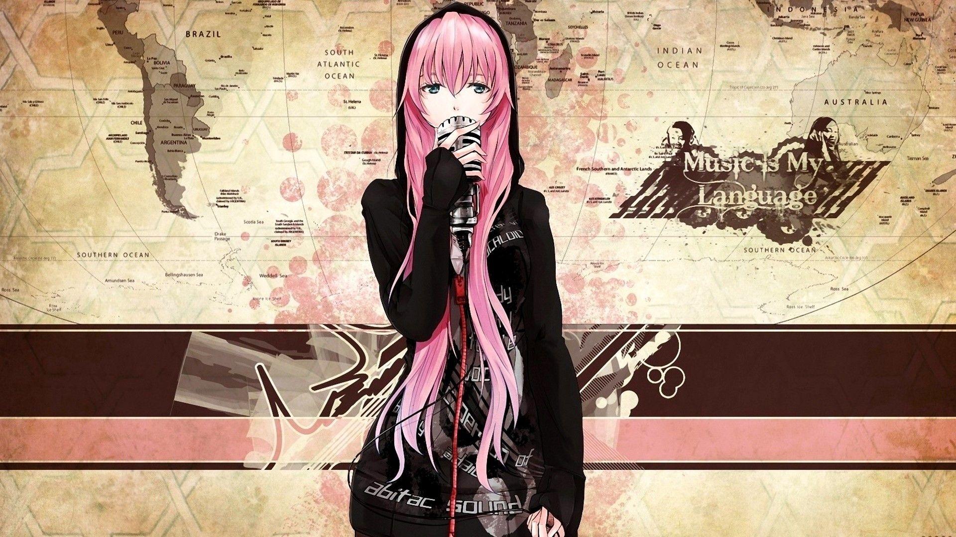 Music Anime Girl wallpaper