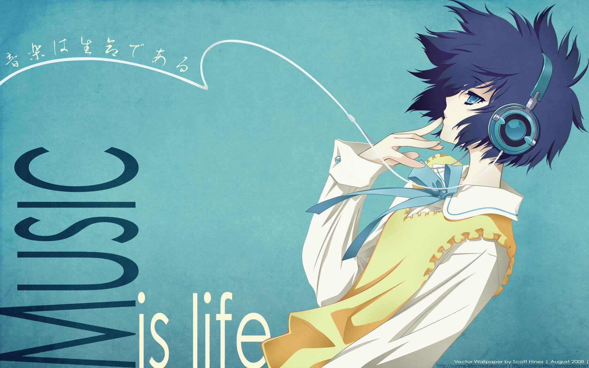 anime music wallpaper