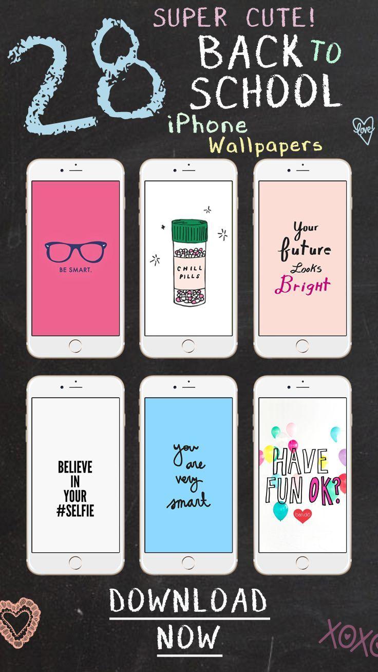 Back to School with Super Cute iPhone Wallpaper!. Wallpaper