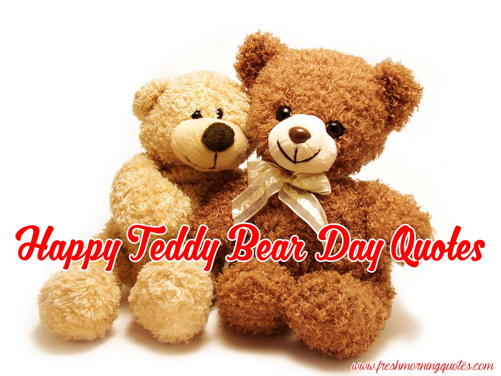 Teddy Bear Day 2018 Quotes Sayings and Image