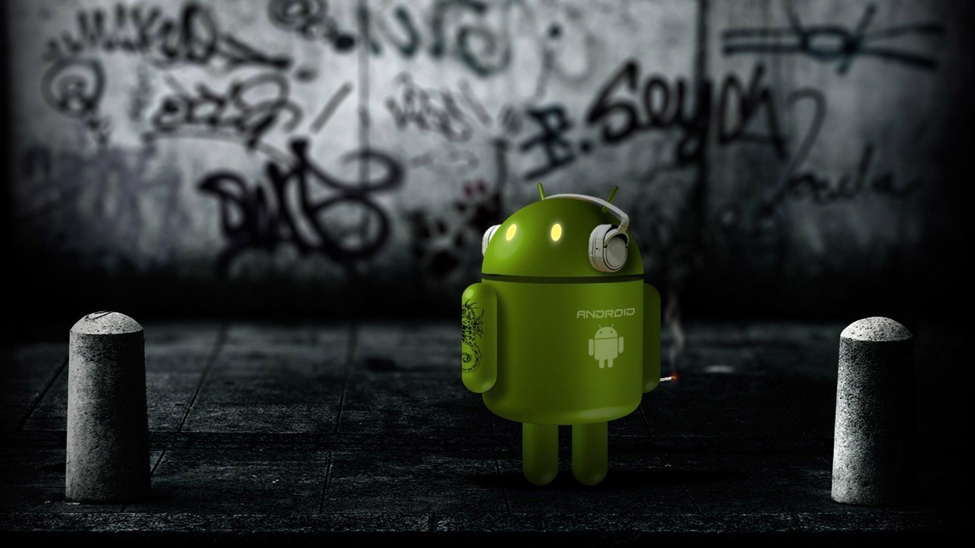 Android with glowing eyes HD wallpaper. HD Latest Wallpaper