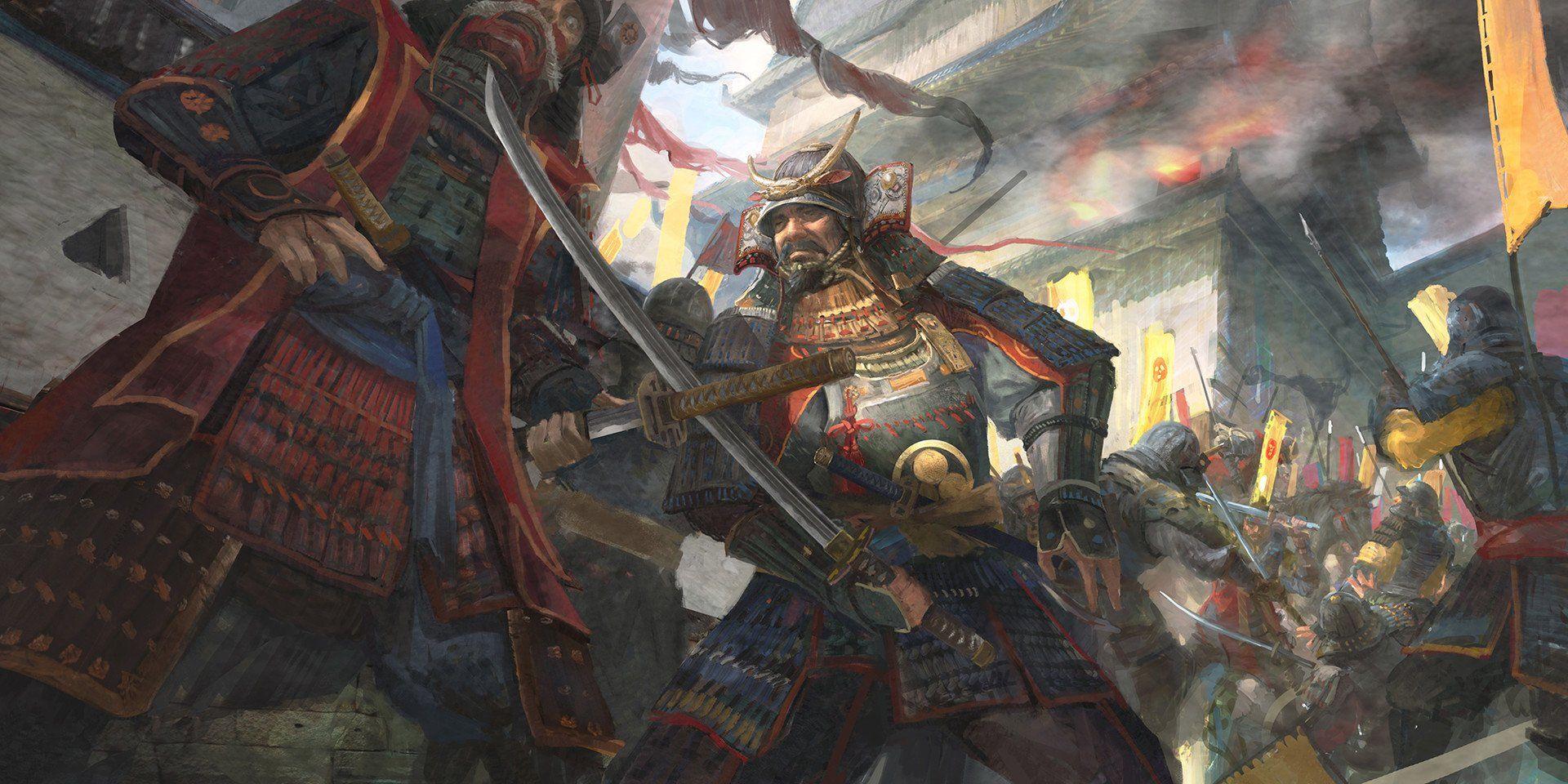 Samurai Battle Artwork
