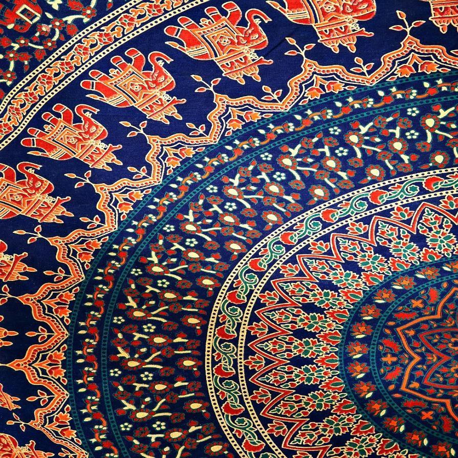 The Eberlee Large Hippie Mandala Bohemian Wall Tapestry