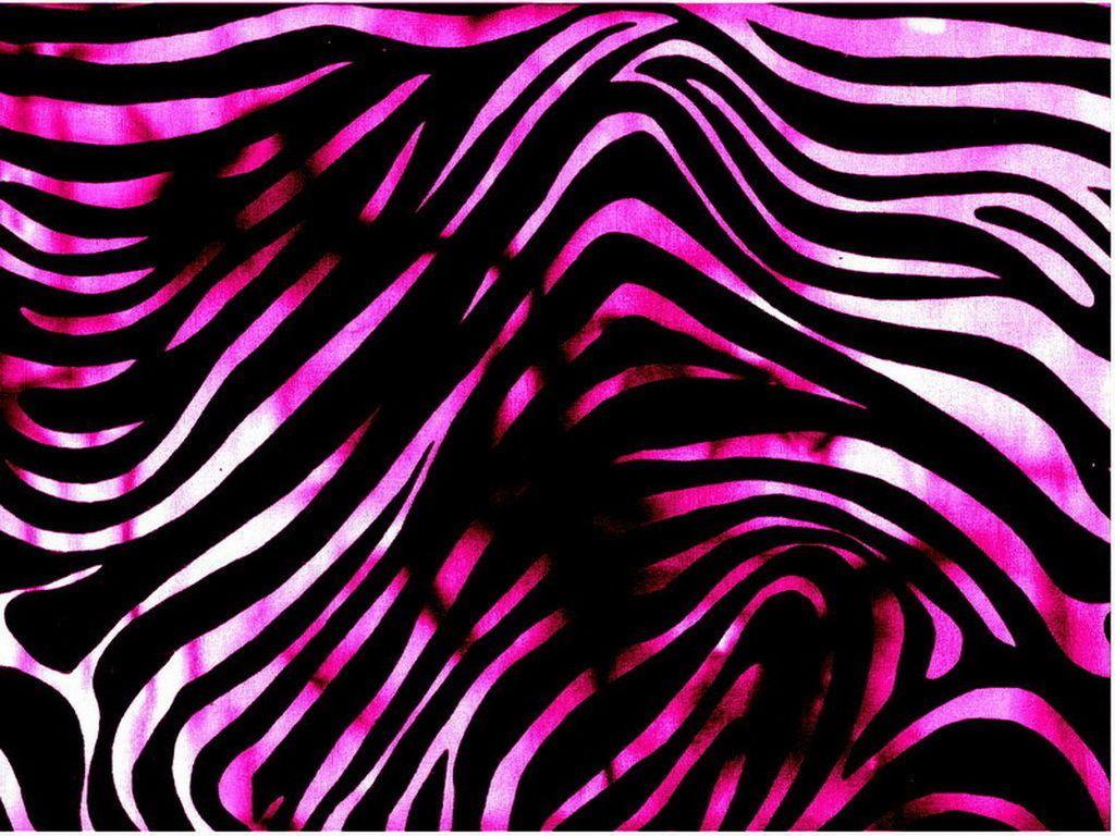 Pink Zebra Wallpaper