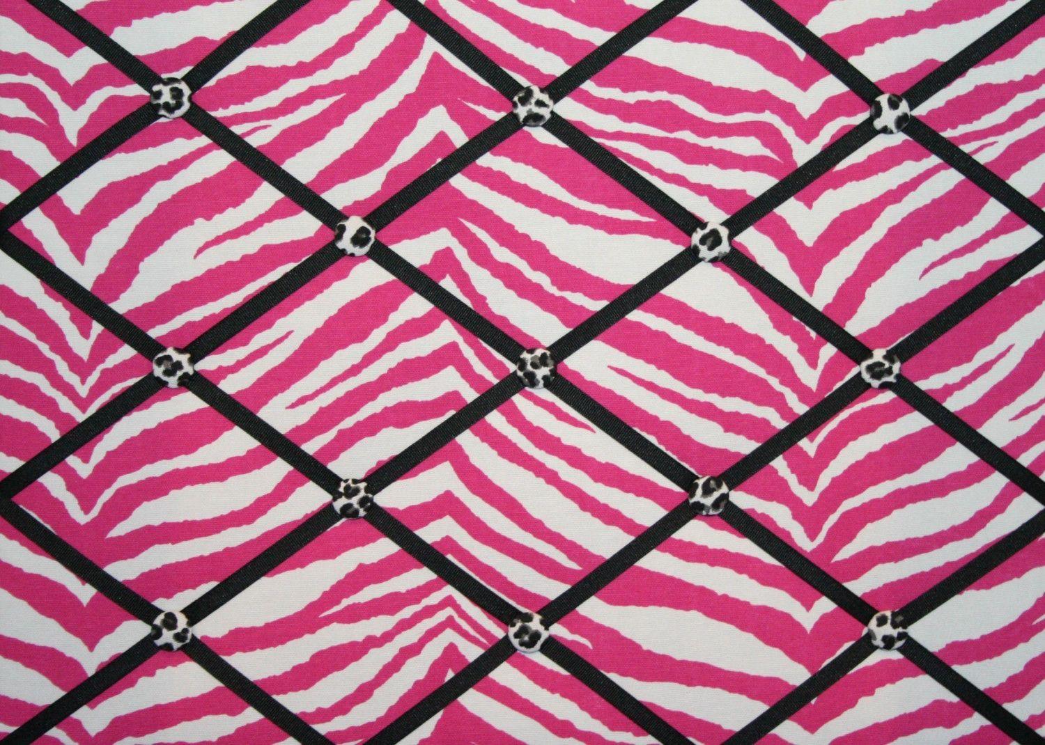 Pink And Black Zebra Print 2 Free HD Wallpaper