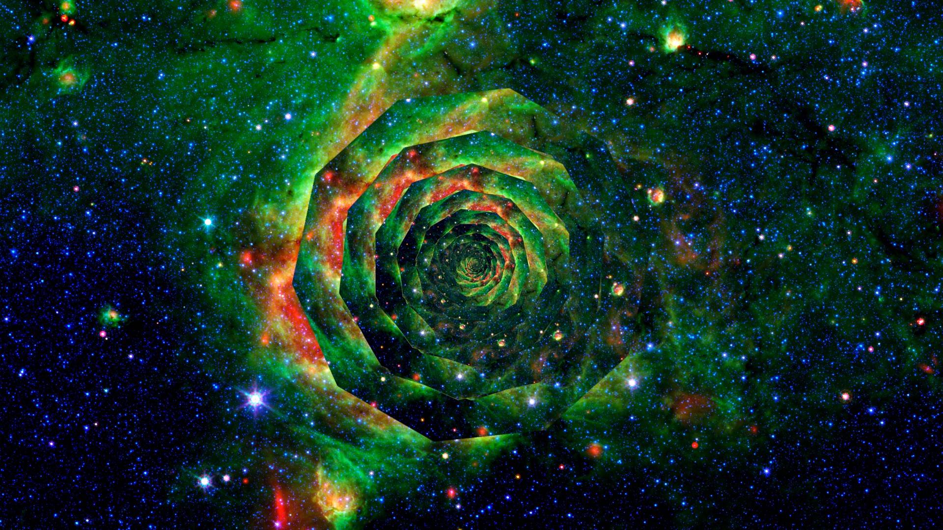 Trippy Space Wallpaper 50028 1920x1080 px