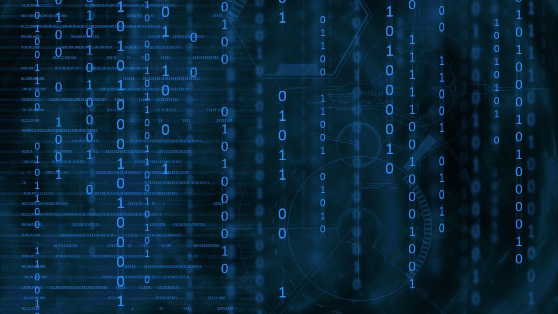 Binary Wallpaper. Computer Wallpaper. Technology