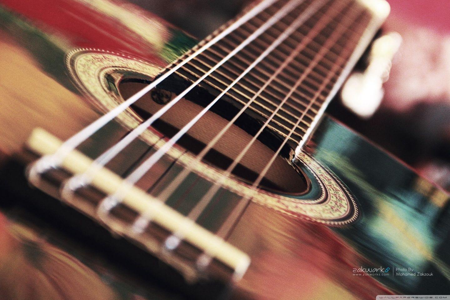 Acoustic Guitar ❤ 4K HD Desktop Wallpaper for 4K Ultra HD TV • Wide
