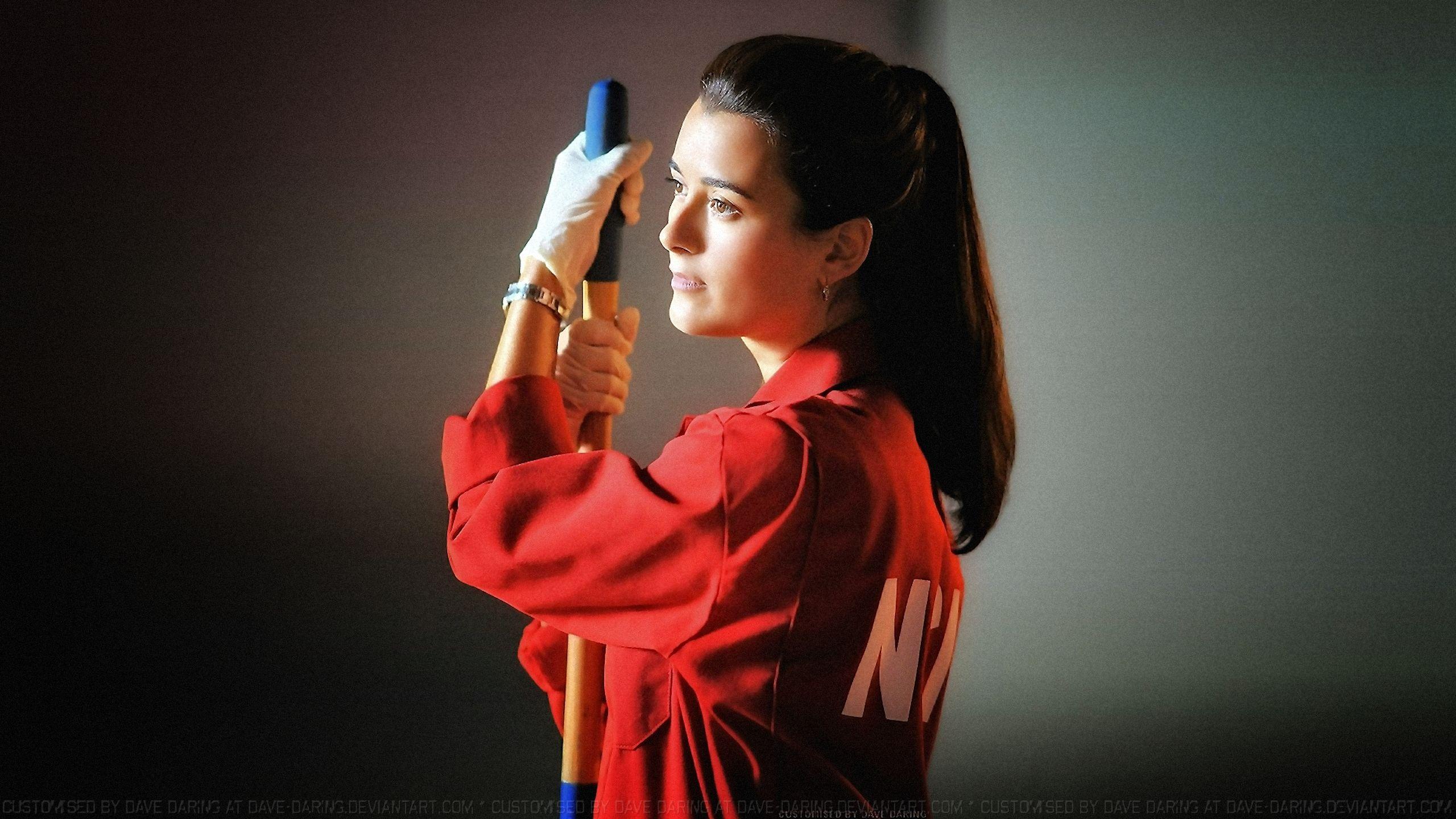Cote De Pablo Ziva In NCIS Red By Dave Daring
